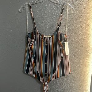 Stripped Tank/ Crop